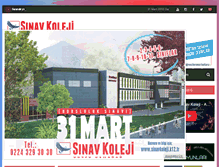 Tablet Screenshot of bursasinav.com